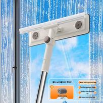 Double-Sided Universal Glass Wiper & Squeegee for High-Rise Windows As shown in the picture