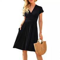 Women's Shein Spring and Summer Temperament Slim Fit Sleeveless Dress S