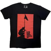 U2 Carbon T-Shirt: Blood Red Sky (Black) OFFICIAL NEW M
