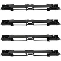 Opel Astra III H 2004- roof trim cover BLACK 4 pcs. SET