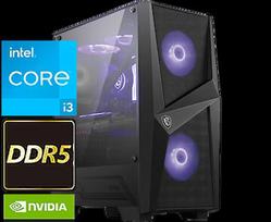TopPC Intel Core i3 GMNG (DDR5), 16GB (2x8) DDR5, GeForce RTX 3050, 480GB NVMe, no OS DATK290-1437791