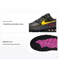 Nike Air Max 90 GORE-TEX Tour Yellow Cargo Khaki Men Sneakers Black Iron-Grey DJ9779-001 41
