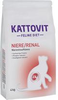 KATTOVIT Feline Diet Niere Renal dietinis sausas maistas katėms inkstų funkcijai palaikyti, 4kg