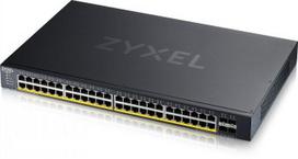 ZYXEL XGS1935-52HP, 52 PORT LITE-L3 SMART MANAGED POE SWITCH, 48X GIGABIT POE AND 4X 10G SFP+, HYBRID MODE, STANDALONE OR NEBULA