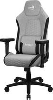 AeroCool CROWN AeroWeave Ash Grey žaidimų kėdė, 2D porankiai, Class 4, 150kg, pilka