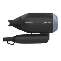 Taurus Studio Glow 1500 kelioninis plaukų džiovintuvas, 1400W, 110–240V, sulankstomas, juodas