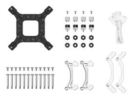 DeepCool LE360 WH V2 Processor All-in-one liquid cooler 12 cm White 1 pc(s)
