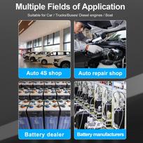 NOYAFA NF-512 Car Battery Tester Analyzer 12V 24V Battery Analyzer Automotive Quick Load Plug Cranking Test Diagnostic Tools ABS