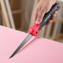 6 Inch Folding Drywall Saw Steel Blade Manual Jab Hand Saw Portable Folding Design for DIY Projects Cutting Drywall 100mm-199mm