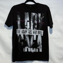 Vintage Lady Gaga Born This Way Ball Tour Concert T-Shirt 2012 Black S-5XL Unisex T-Shirt M
