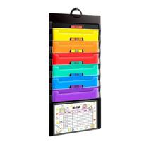 Portable Folding File Bag 6 Pocket Expandable Sorting Case Letter Size Document Organiser Bag For School Office 1