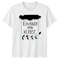 Ein Hauch Von Herbst T-Shirt Autumn Leaves Botany Birthday Gift For Him And Her XXL