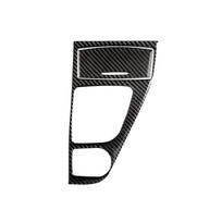Carbon Fiber Interior Console Gear Shift Cover Trim For Infiniti Q50 Q60 2014-2019