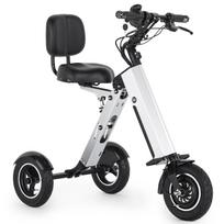 TopMate ES35P 3 ratų sulankstomas elektrinis paspirtukas su atlošo sėdyne, nuimama 36V baterija, atbulinės eigos funkcija, skirtas suaugusiųjų kelionėms ES35P-TC-DE