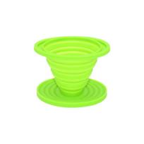 Coffee Pour-Over Dripper - Portable Folding Funnel for Home Outdoor Travel Brewing one size