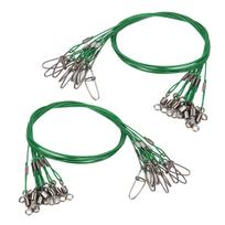 Fishing Wire Line Leash Anti Bite Steel Fishing Line Steel Wire    with Rolling