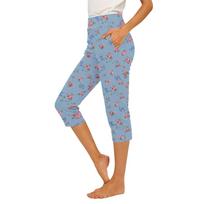 Women's Elastic Waist Slim Fit Casual Pants with Pockets and Slit Hem – Plain Color Pull Trousers for Everyday Wear L