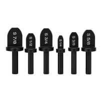 6pcs Bearing Steel Tube Expander Bit 6 Piece Set Swaging Drill Bit Set  For Air Conditioner