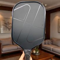Hellfire PRO4 Tornado Pickleball Paddle T700 Carbon Fiber Hot Press Sports Grade Racket Black 16MM [single shot]
