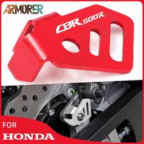 Motociklo jutiklių apsauga HONDA CBR500R CBR 500R CBR500 R CNC aliuminio galinio jutiklio apsauga CBR500R LOGO Black