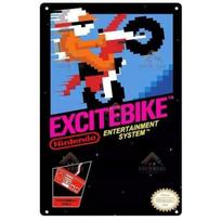 Retro Video Game Metal Poster Classic Gaming Tin Sign Wall Art Man CaveBarCafe Decor x inches 26T0104 26T0104 20x30cm