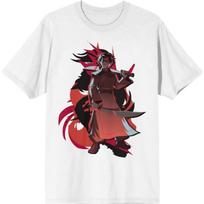 Avatar_ The Last Airbender Zuko with Dual Broadswords White T-Shirt S balta