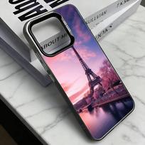 The Eiffel Tower, France  Phone Case For iPhone 17,16,15,14,13,12,11 Plus,Pro Max,XS,Colorful Silver Black Cover iPhone13PROMAX