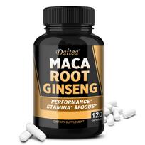 Maca Root Proprietary Blend Supplement, 120 Herbal Extracts Capsules Per Bottle 120 Capsules