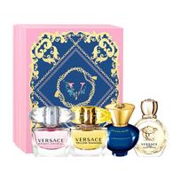 VERSACE Pink Radiant Crystal Diamond Perfume Sample Set Eau De Parfum EDP Eau De Toilette Crystal Diamond+Gold Diamond+Ainas+Dylan 5ml*4