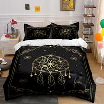 Dreamcatcher Design Black Bedding Set Bedding set (1 duvet cover, 2 pillowcases, duvet not included) 135x200cm