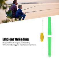 11cm Length Fishing Bait Needle ABS High Carbon Steel Fishing Rig Needle  for Outdoor Fishing