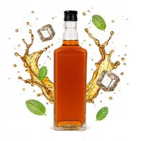 WHISKY Glass Bottle 500ml for Alcohol Liqueur Whiskey Wine Liqueurs Gift