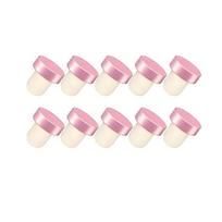 10/20Pcs Aluminum Top T-shaped Stopper Cork Replaceable Wood Bottle Stoppers Universal Reusable Wine Caps Sealing Plug