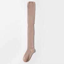 Women's Over-the-Knee White Thigh-High Socks - Spring/Summer Calf Slouch Style, 6 Popular Pairs One Size