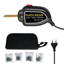100 W plastikinio suvirinimo mini karšto segiklio plastiko suvirinimo plastiko suvirinimo pistoleto rinkinys automobilio buferio remonto įrankiams EU Plug juoda