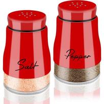 1 Set of 2pcs Salt and Pepper Shaker Set, 120ml Glass Bottle with Stainless Steel Lid for Kitchen Salt and Pepper Organizer