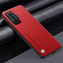Prabangus PU odinis dėklas Xiaomi Poco F4 GT galiniam dangteliui Silikoninis smūgiams atsparus visos apsaugos telefono dėklas Redmi K50 Gaming 5G For Poco F4 GT