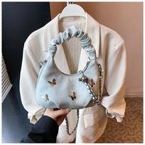 Popular small bag women 2025 new fashion versatile messenger bag one shoulder underarm portable dumpling bag