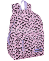 Mokyklinė kuprinė „Hello Kitty Kuromi“ su skyriumi nešiojamam kompiuteriui, 43 cm