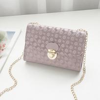 Small bag Mobile phone bag Girls small bag Small lock bag Ladies chain bag Oblique span bag Mini change bag Women