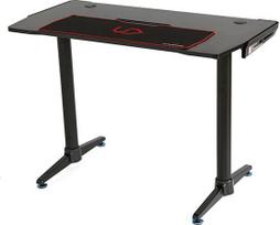 Kompiuterinių žaidimų stalas Ultradesk Enter V2, 113 cm x 61 cm, 76 cm, juoda sp.