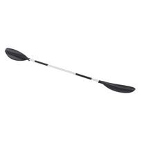 Kayak Paddle Adjustable Professional 4 Piece Paddle for Kayaking Surfboard Ocean Boat Rubber Boat 213cm 83.9in white