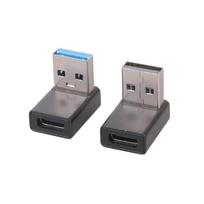 2Pcs Portable USB 3.0 to Type C Converter Aluminum Alloy Adapter for USB C Earphones Card Reader Keyboards Data Cable 1