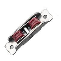 Stumdomų durų furnitūra Langų skriemulys 80 tipo Lizdo ratukas Patvarus durų stumdomas volelis 1PC Style2