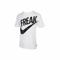 Nike Df Freak Print S Breathable Short-Sleeved T-Shirt Men's White XL