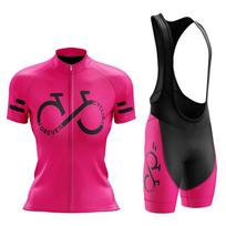 Forever Cycling Team Women Cycling Clothing 2026 Summer Breathable Cycling Suit Set Short Sleeve  Set Mountain Bike Clothes Maillot Ciclismo Mujer S