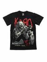 Korn Jonathan Davis T-Shirt S juoda