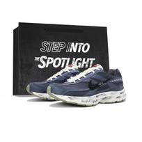 Nike Initiator Fabric Cushioning Abrasion Resistant Height Increasing Low Top Running Shoes Men's Dark Blue IQ9788-271(Team2057-) 42