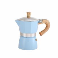 European Style Wood Grain Coffee Pot: Portable Turkish Brewing Utensil 150ml