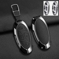 Alloy Leather Car Key Case Key Cover For Hyundai IONIQ 6 New Grand Prix GN7 For New Kona SX2 Car Protector Keychain Accessories